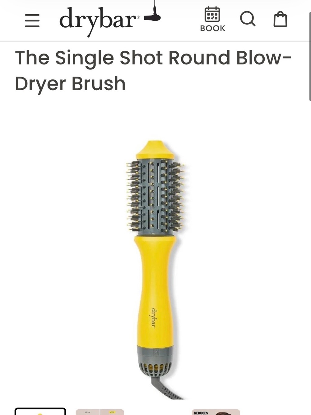 Drybar “Single Shot” Round Blow-Dryer Brush